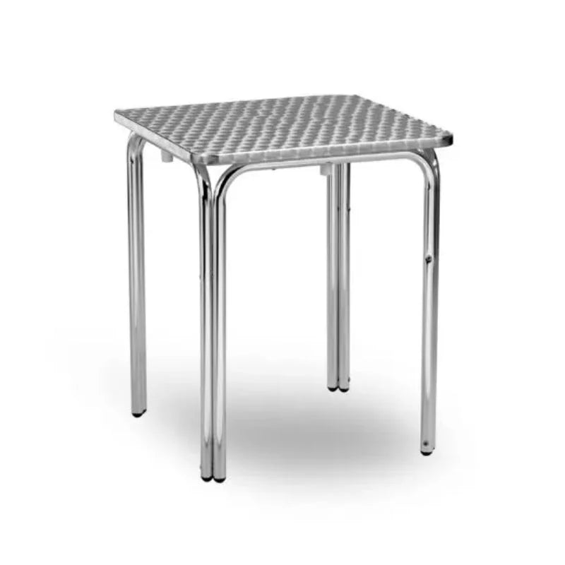 Mesa de aluminio para hostelería 60 x 60 RAYA - Mesa de